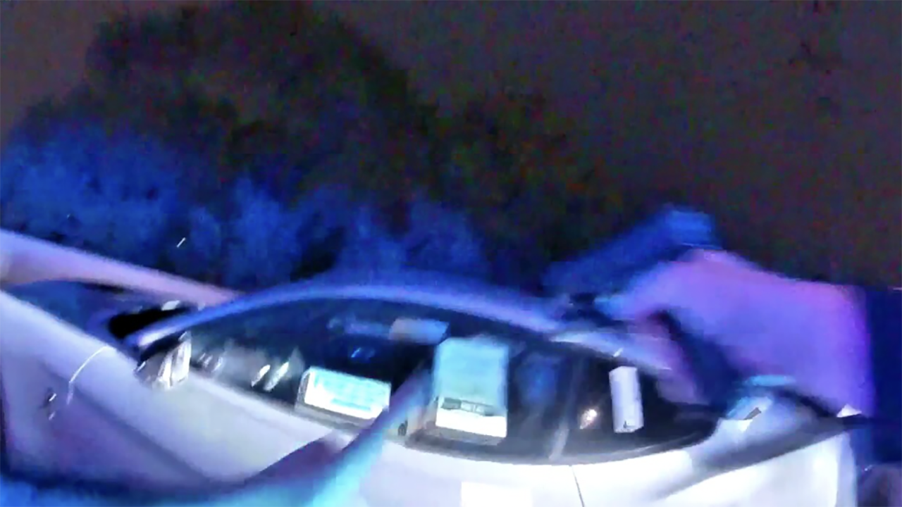 Michigan teen allegedly runs out of gas in stolen Mustang during police chase, jumps off bridge