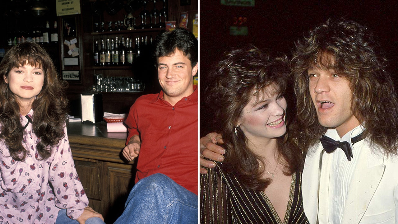 Matthew Perry reveals he kissed Eddie Van Halen's wife Valerie Bertinelli while rocker was 'passed out' drunk