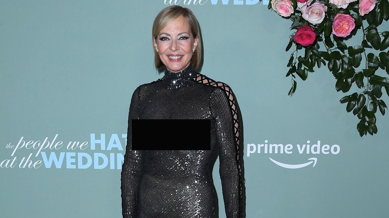Allison Janney left little to the imagination as she arrived at the red-carpet premiere for Amazon Prime Video's new comedy film 
