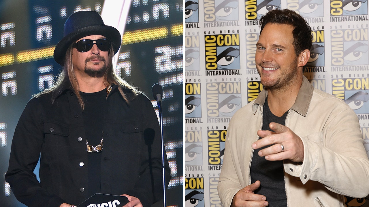Kid Rock and Chris Pratt have all inserted themselves into political conversations this week. (Mike Coppola/Frazer Harrison)