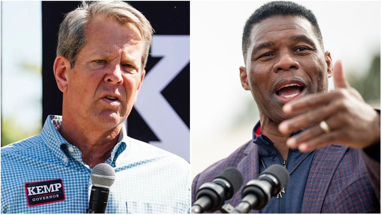 Georgia Gov. Brian Kemp urges voters to turn out for Herschel Walker in Tuesday’s runoff election