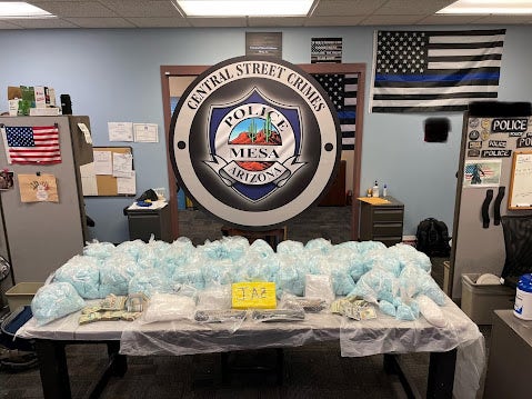 Arizona police make 'largest drug bust' in department's history, seize more than 700k fentanyl pills