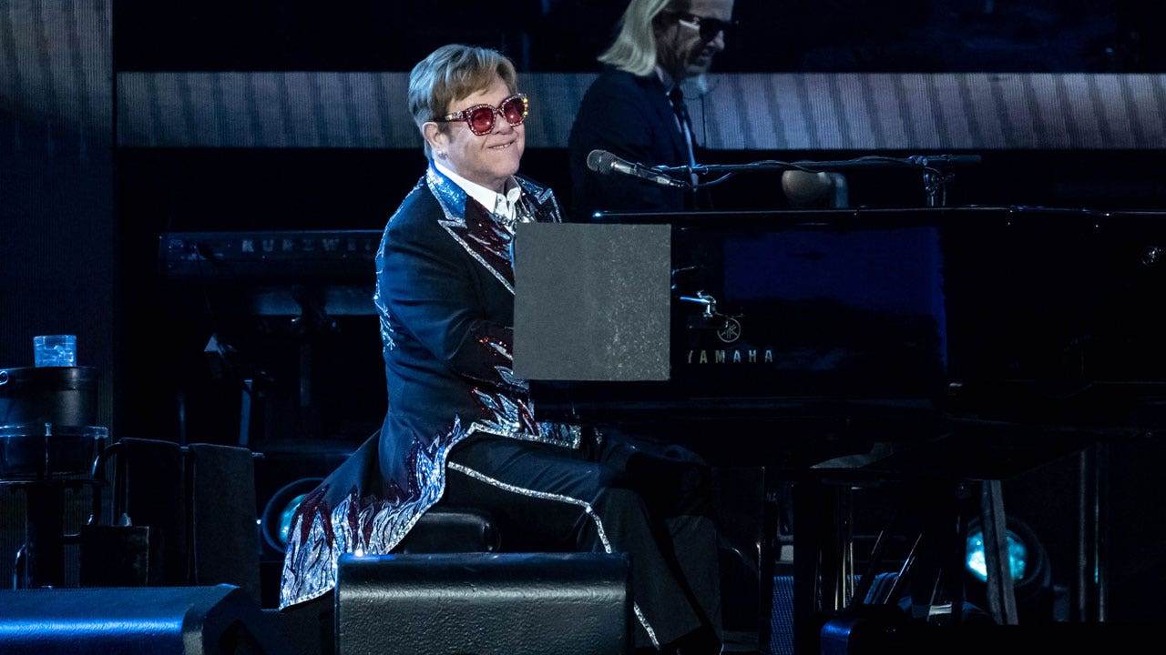 Elton John to play final UK show at Glastonbury 2023: ‘Mother of all send offs’