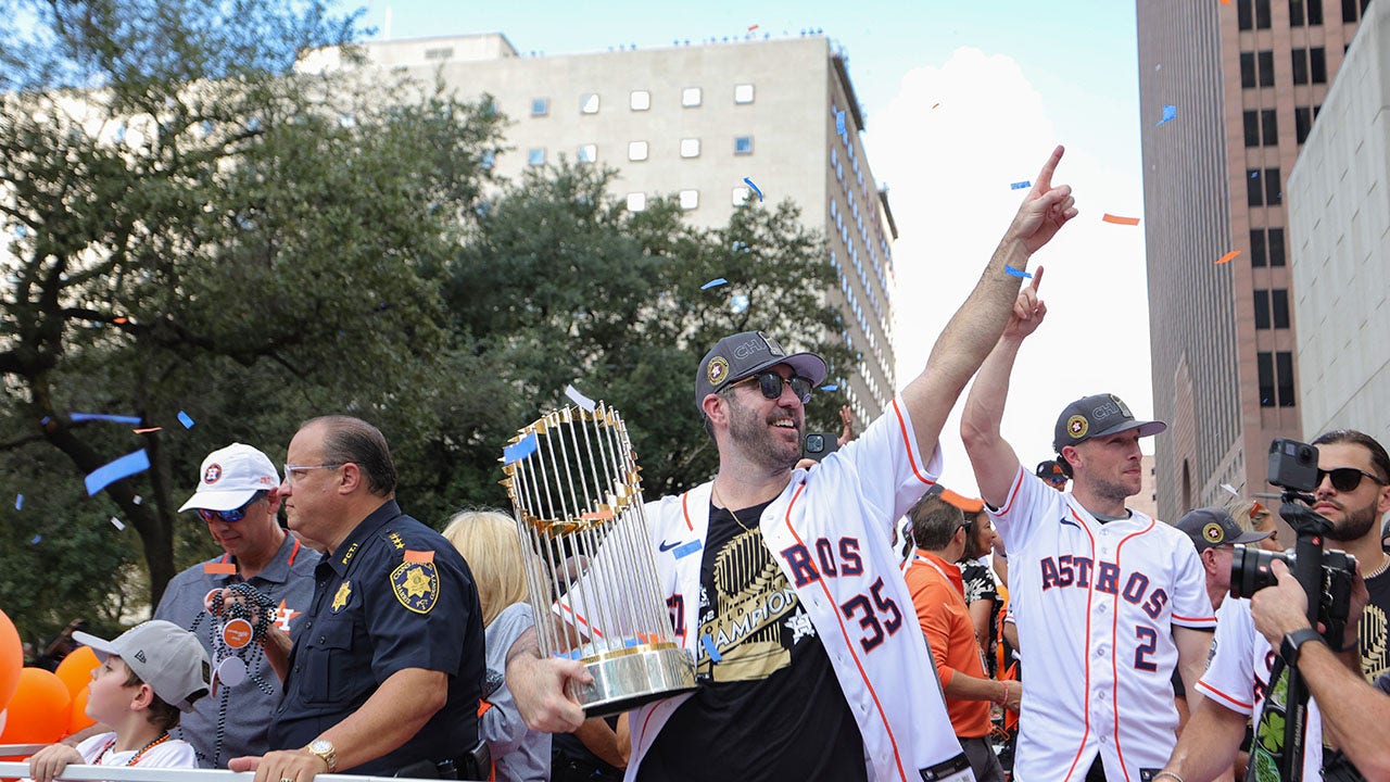 Best houston Astros With His Third Cy Young Award Justin Verlander