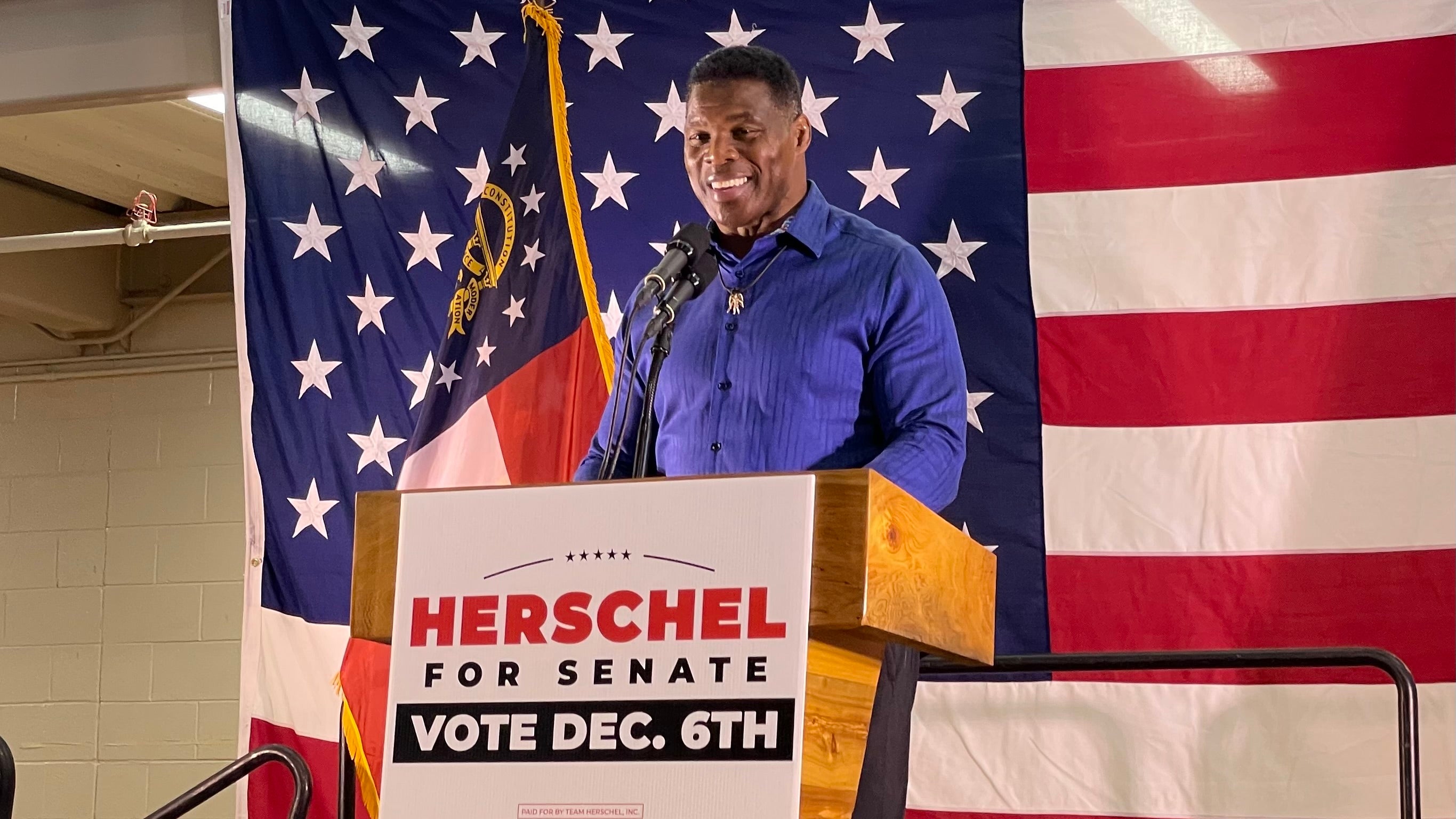 Herschel Walker says Georgia's record Senate runoff voter turnout 'looks good for me' - Fox News