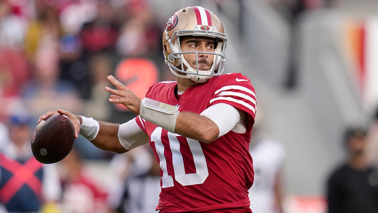 49ers’ Jimmy Garoppolo expresses frustration with low hit from Saints player: ‘There’s no place for that’