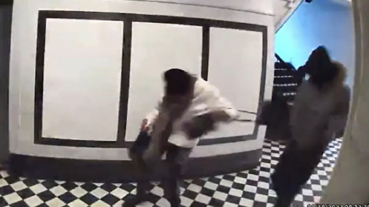 Video Shows Nyc Woman 77 Being Thrown To Ground During Robbery Inside