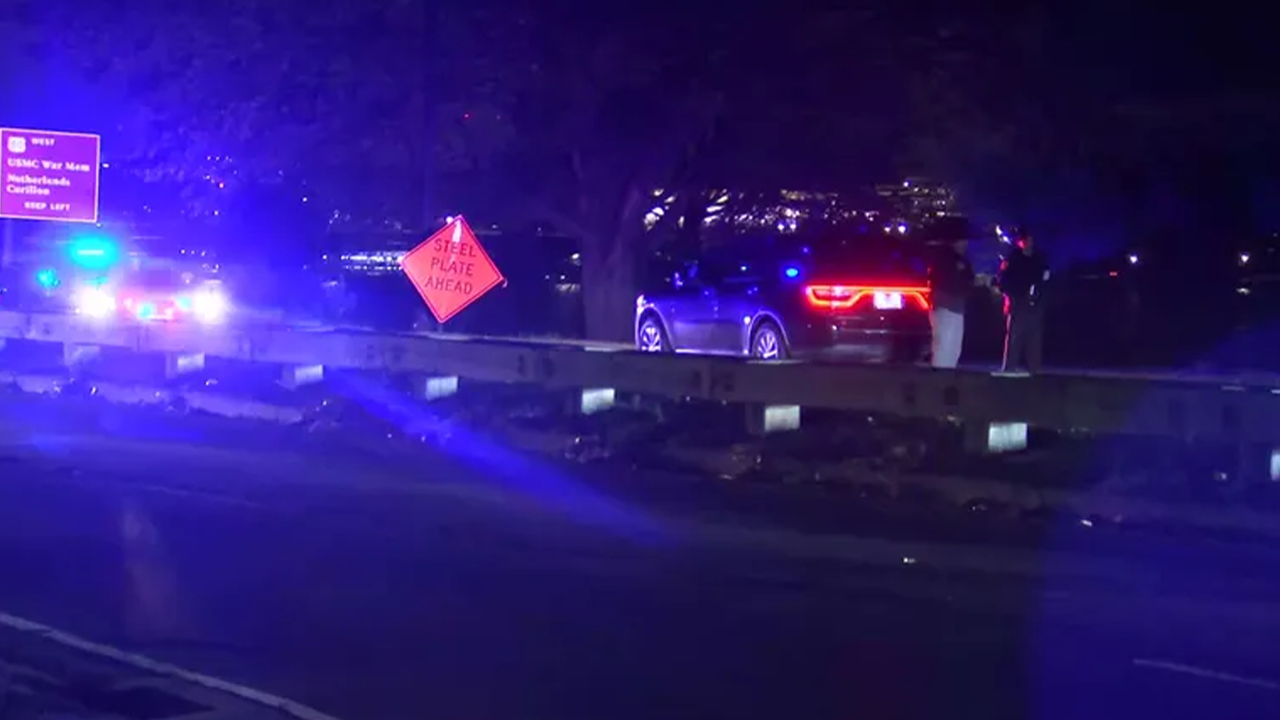 woman drives car into broad river