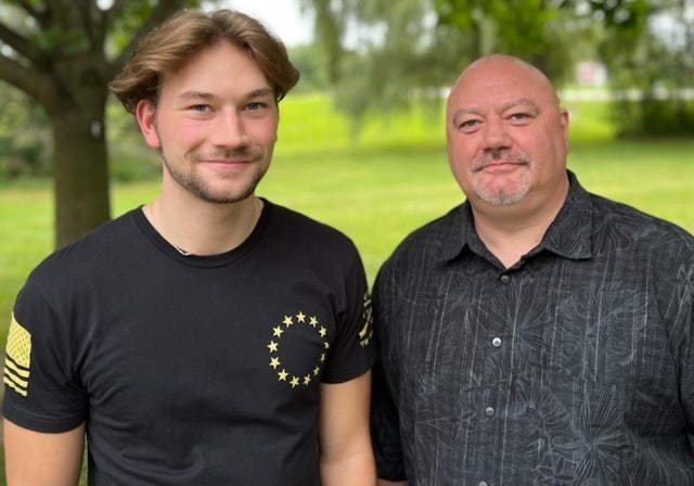 Father-son duo behind Patriot Awards trophies share how their patriotic business started 'unintentionally'