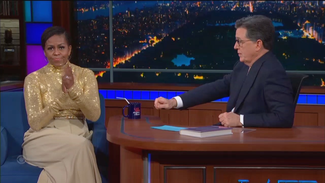 Michelle Obama celebrates midterm results with Stephen Colbert: 'Most of us  are reasonable, decent people' | Fox News
