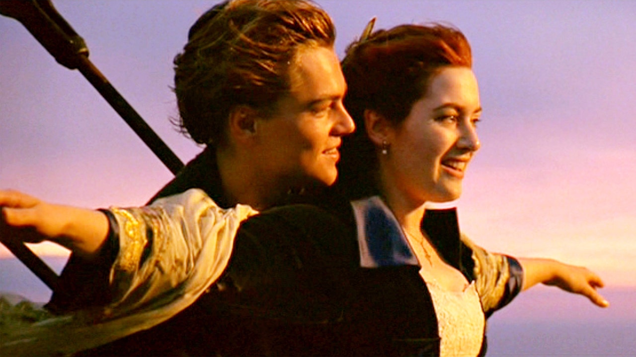 Titanic movie 25th anniversary Kate Winslet Leonardo DiCaprio