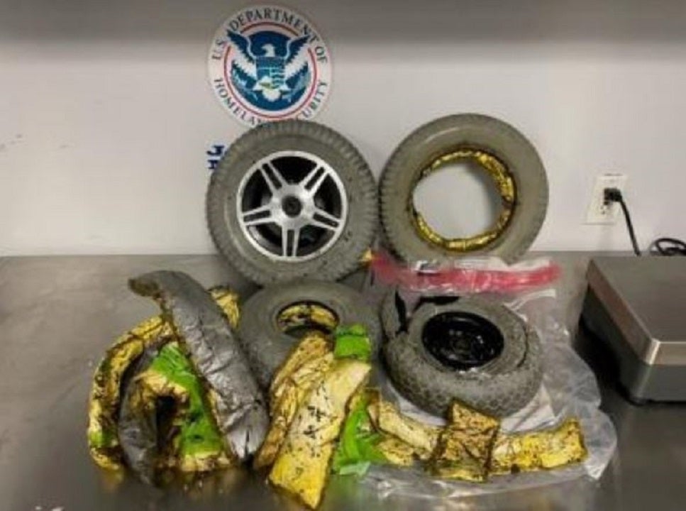 News :Dominican woman hides $450K of cocaine in wheelchair during NYC smuggling attempt, CBP says