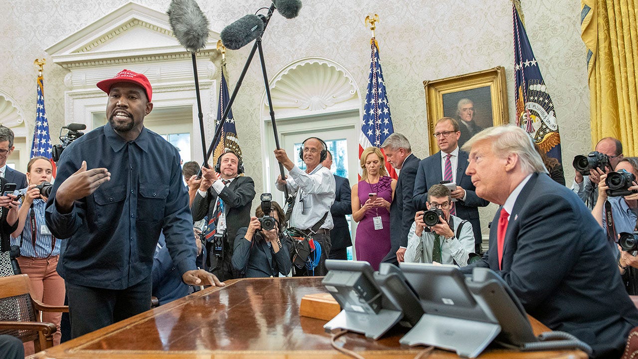 Trump deems Kanye West a ‘seriously troubled man’ who ‘just happens to be Black’ after Mar-a-Lago trip fallout