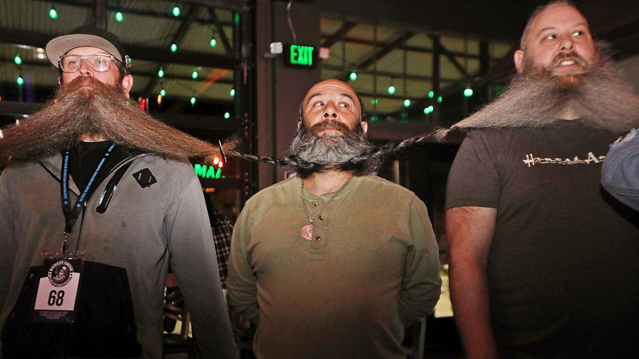 New world record for longest beard chain claimed in Wyoming