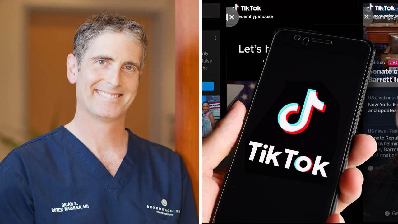 Doctor's TikTok 'addiction' had family staging an intervention for him: 'Got called out'