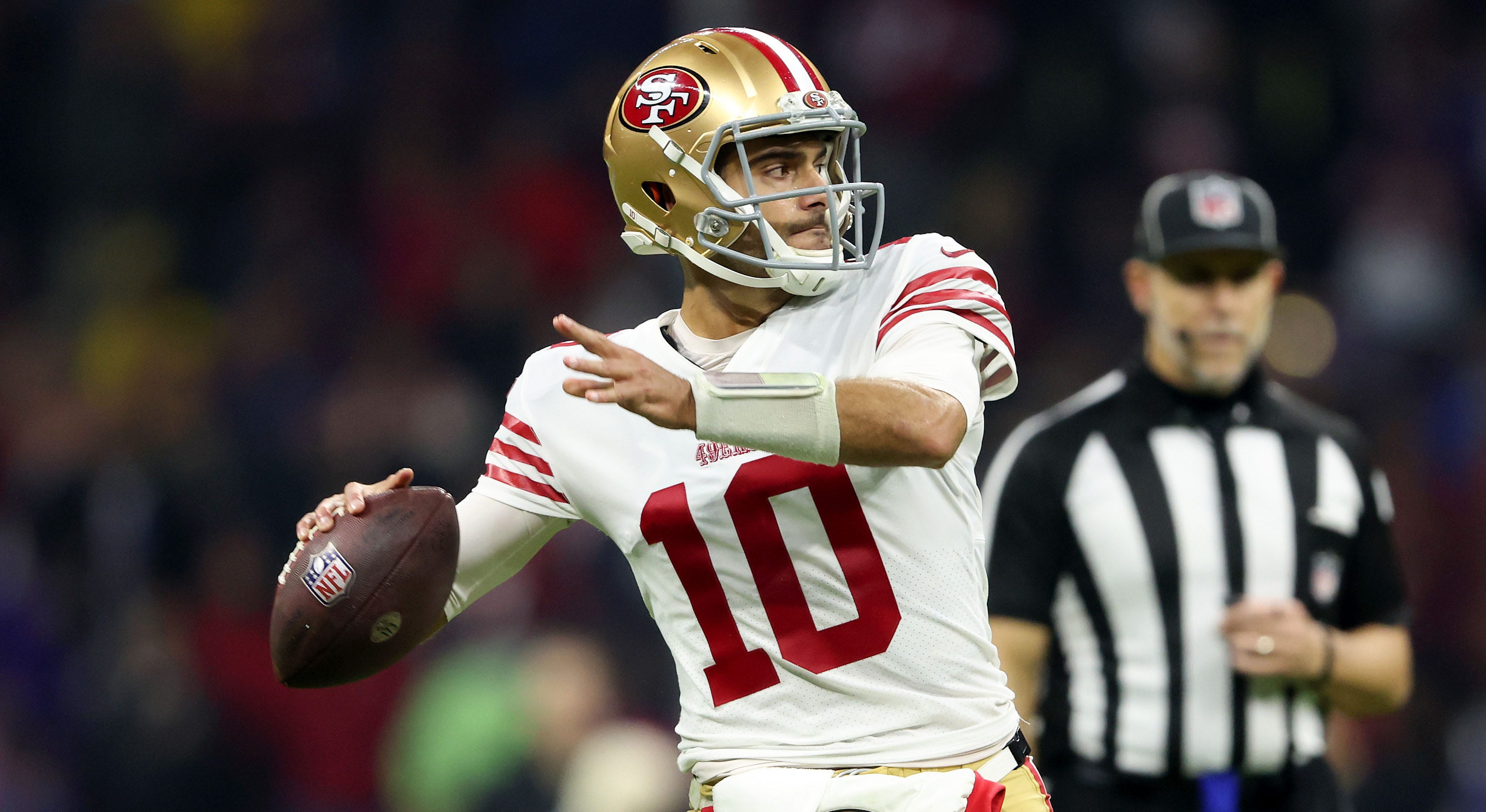 San Francisco 49ers 38-10 Arizona Cardinals: Jimmy Garoppolo