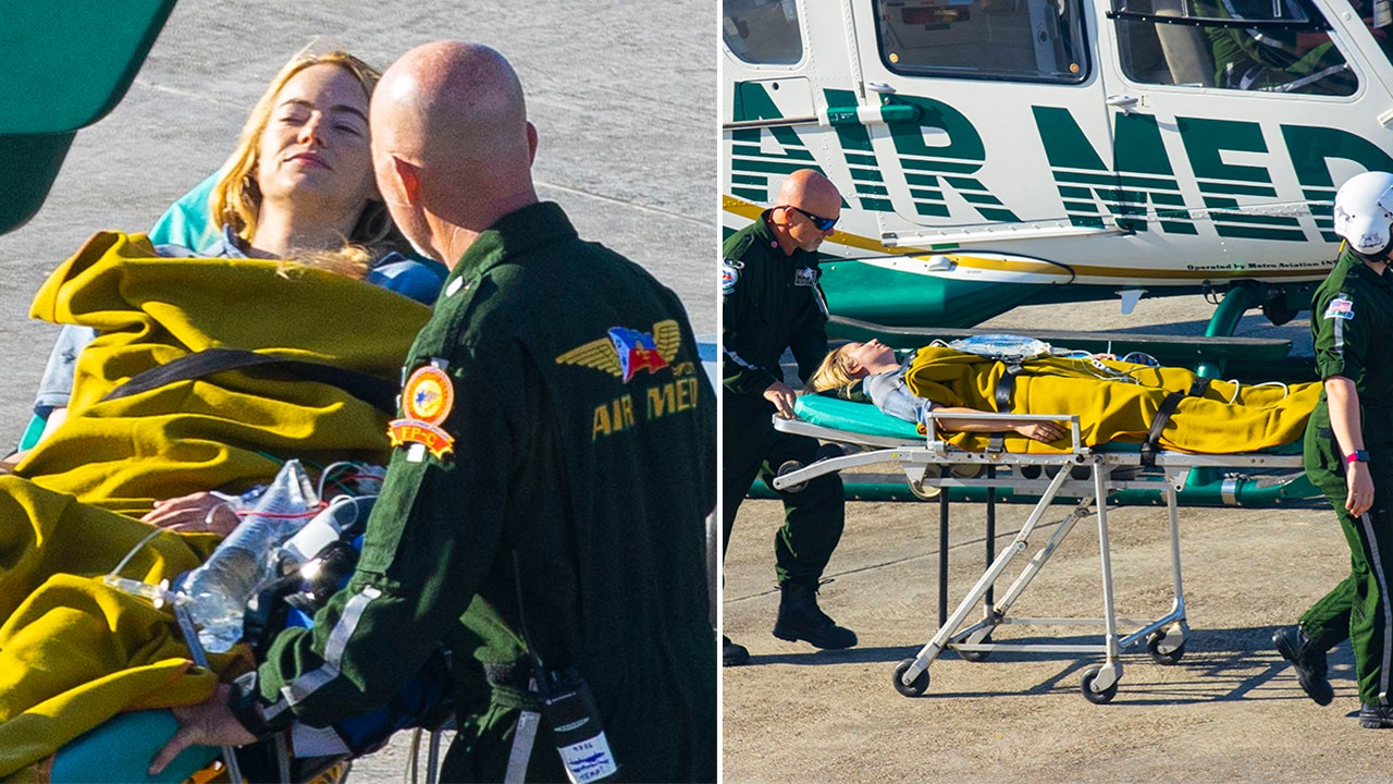 Emma Stone seen playing injured character, is airlifted for new movie 'And