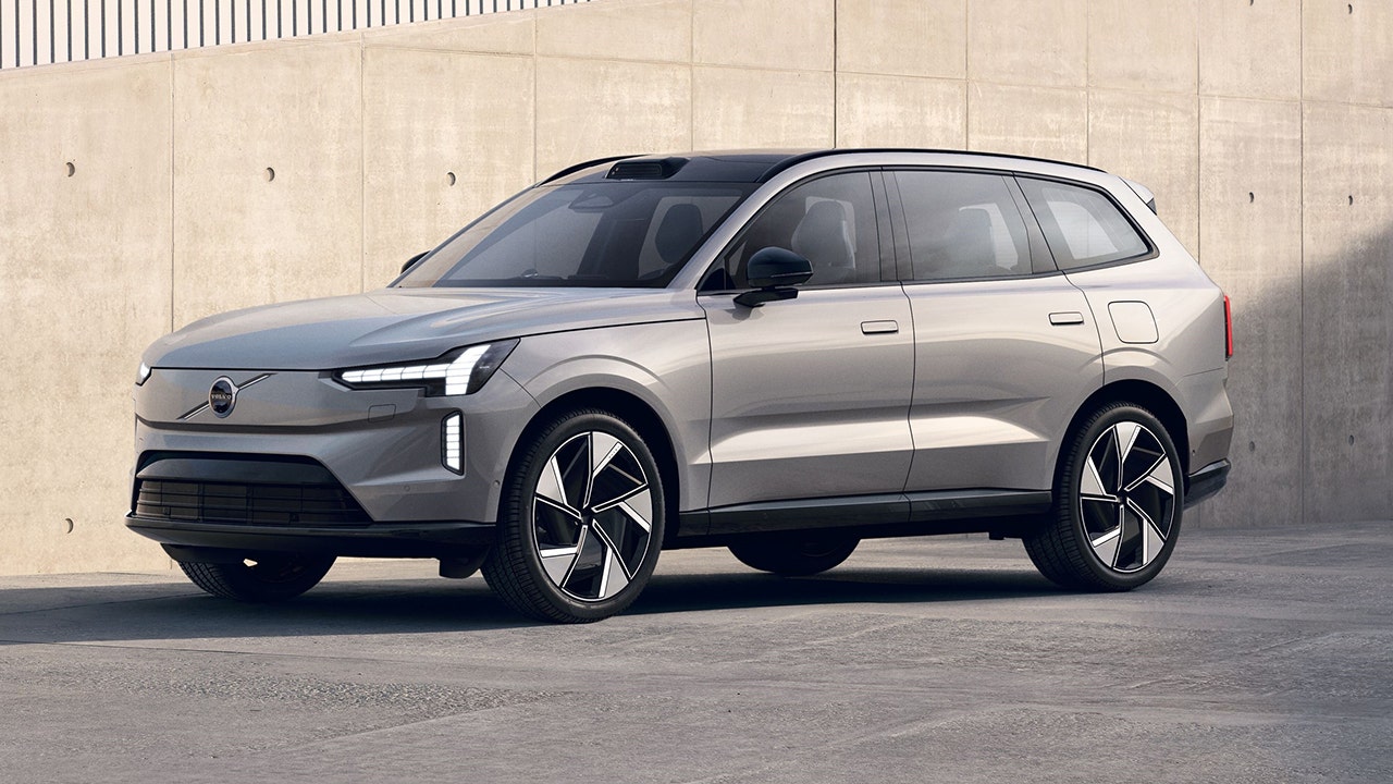 Americanmade Volvo EX90 electric SUV revealed with DUI detecting tech