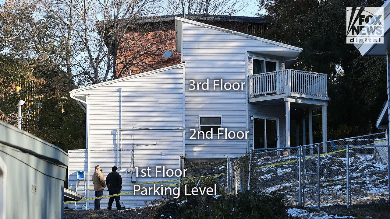 Idaho murders Floor plan shows house where 4 college students were