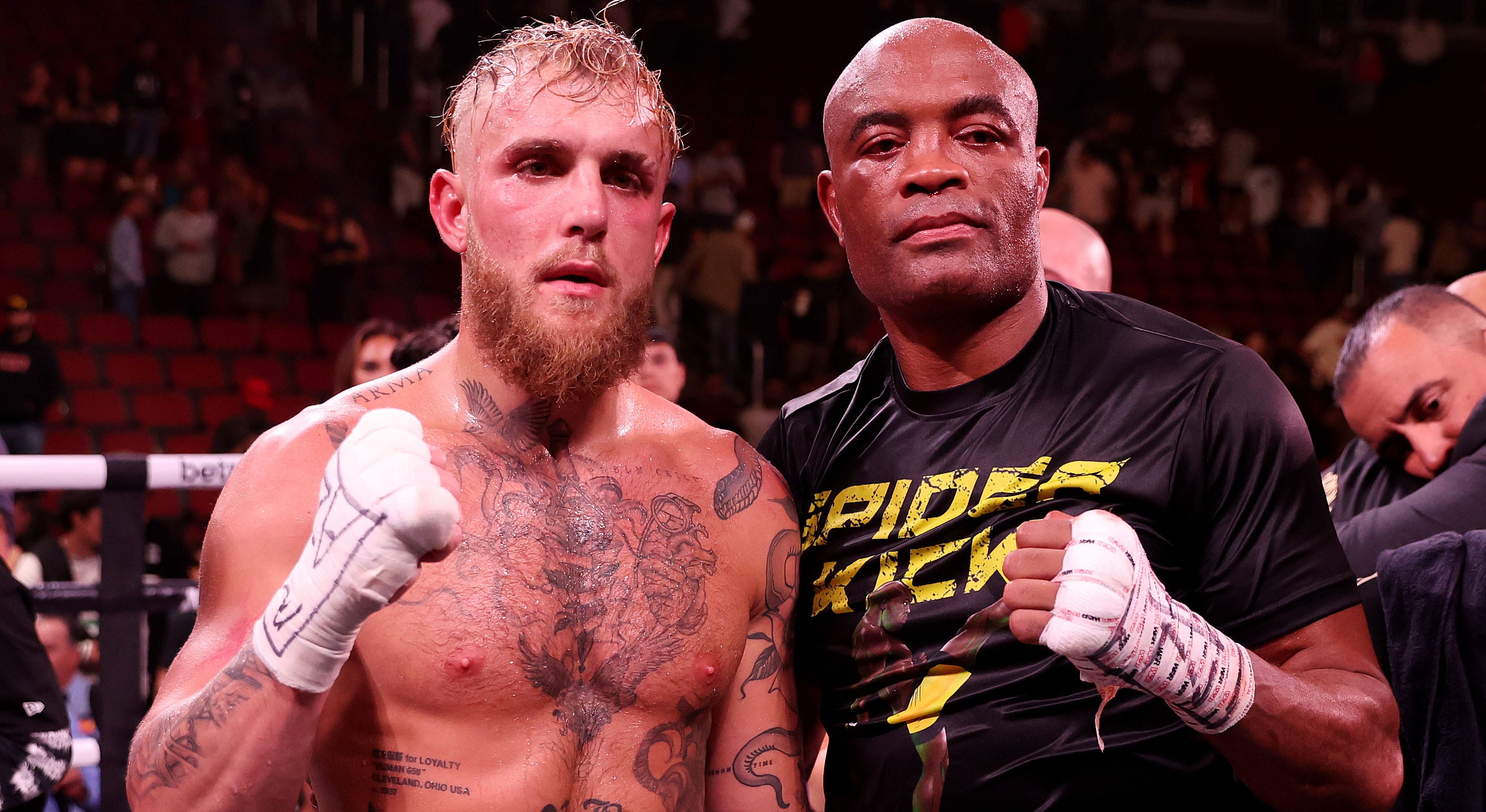 Anderson Silva says he did not dive against Jake Paul, lost fairly The people dont give credit to Jake Fox News