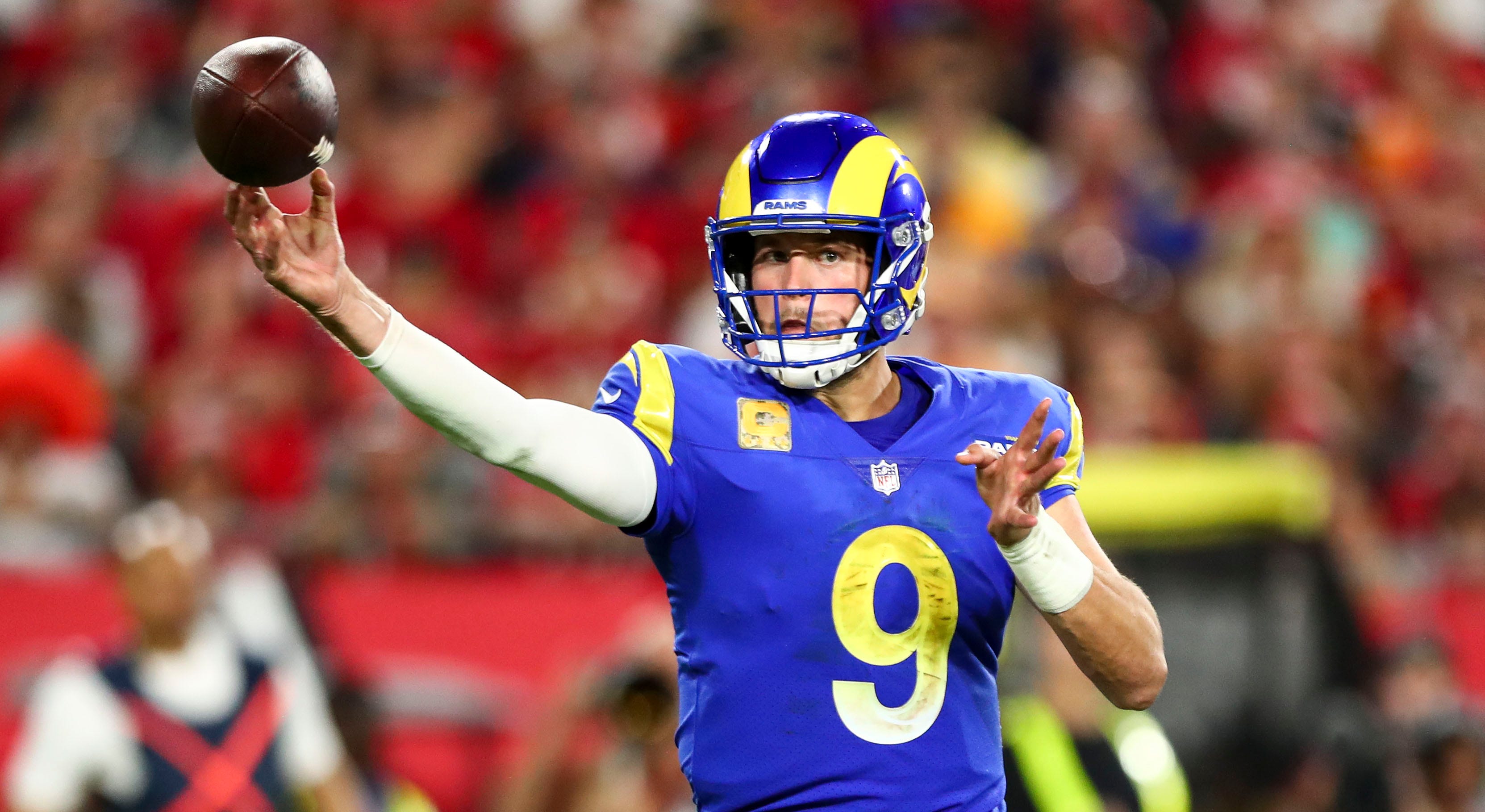 Rams' Sean McVay says Matthew Stafford has been placed in