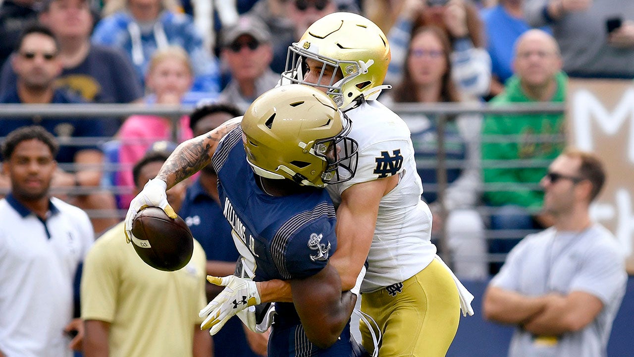 Notre Dame Receiver Hauls In Catch Of The Year Candidate Fox News