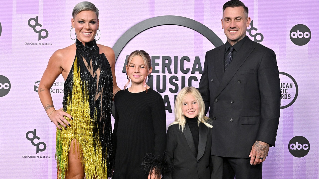 Pink Says She Was Told Having Kids Would Ruin Her Career Having A   Pink Carey Hart Kids 