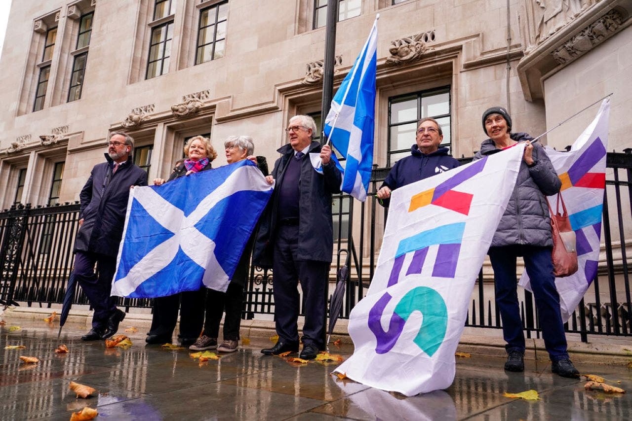 U.K. Supreme Court blocks Scotland from holding second independence referendum