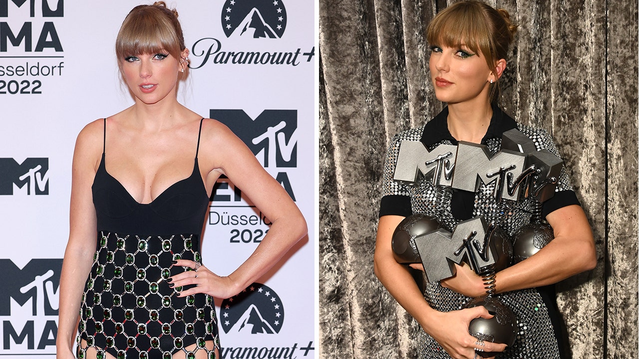 taylor swift red carpet dresses 2022