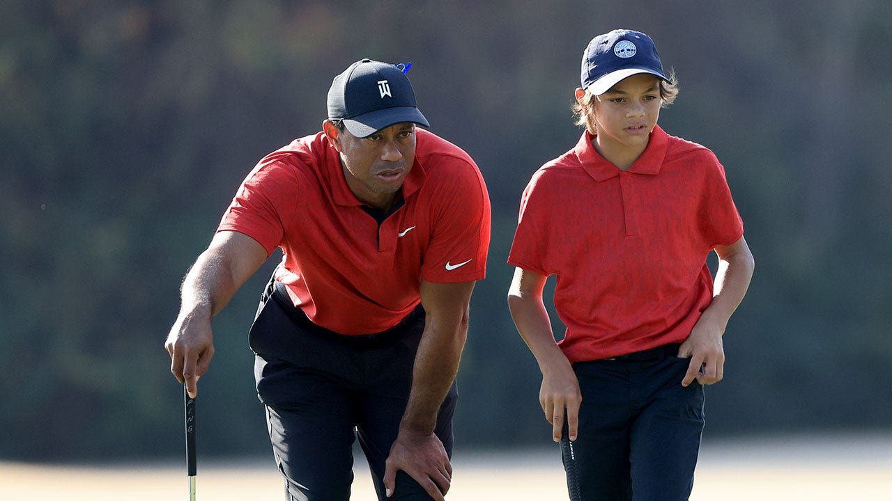 Tiger Woods's Son Charlie Might Have a New Apparel Partner—And