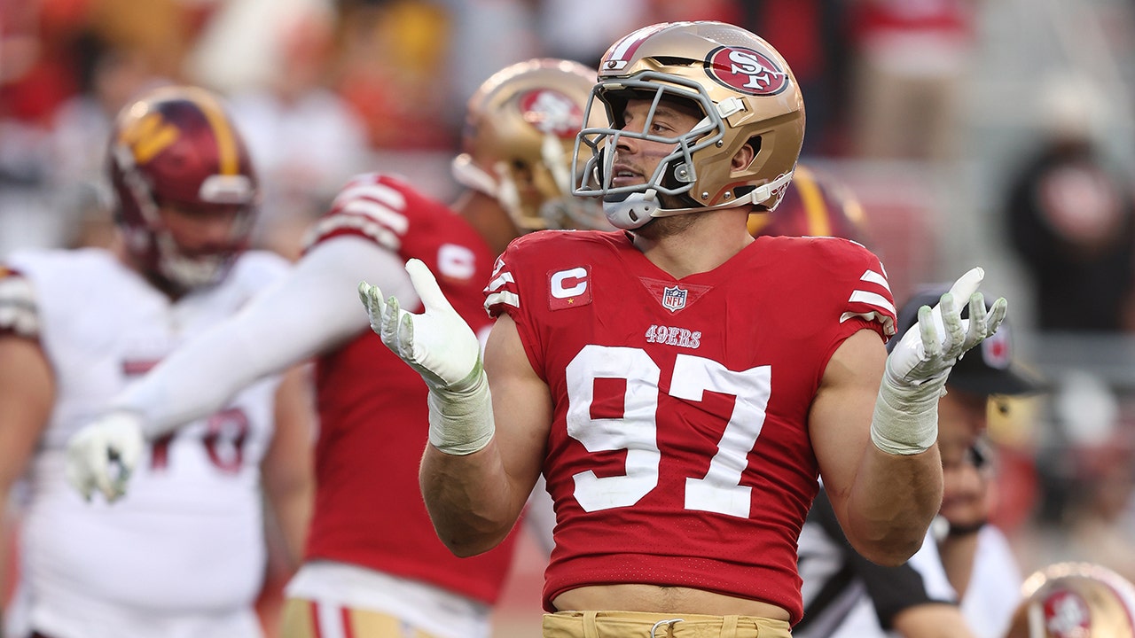 49ers’ George Kittle boosts Nick Bosa’s award hopes: ‘I think today secured his defensive MVP’