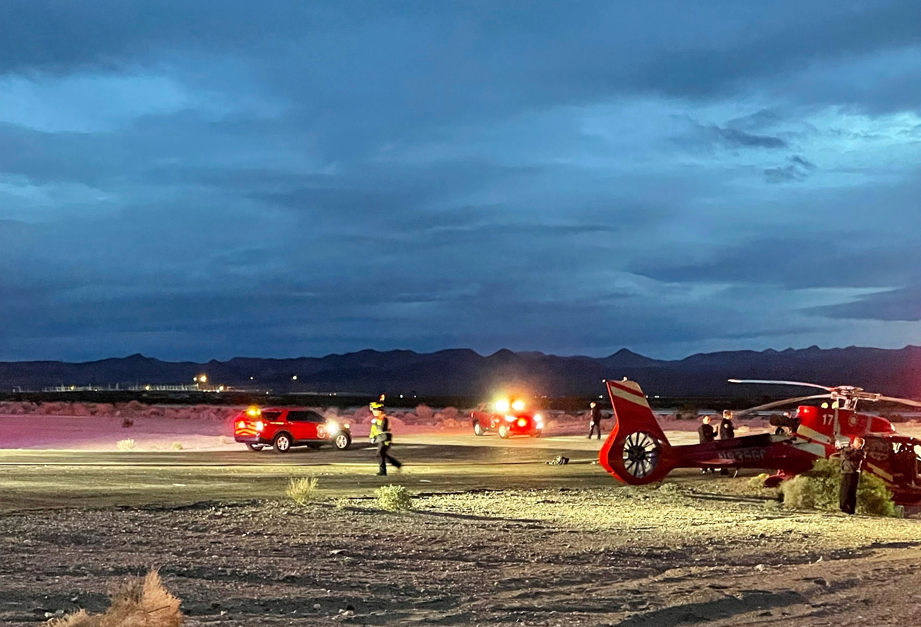 Grand Canyon tour helicopter makes hard landing in Nevada, 7 injured including pilot