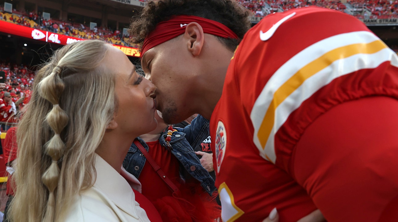 Brittany Matthews 'drools' over Patrick Mahomes before Chiefs game