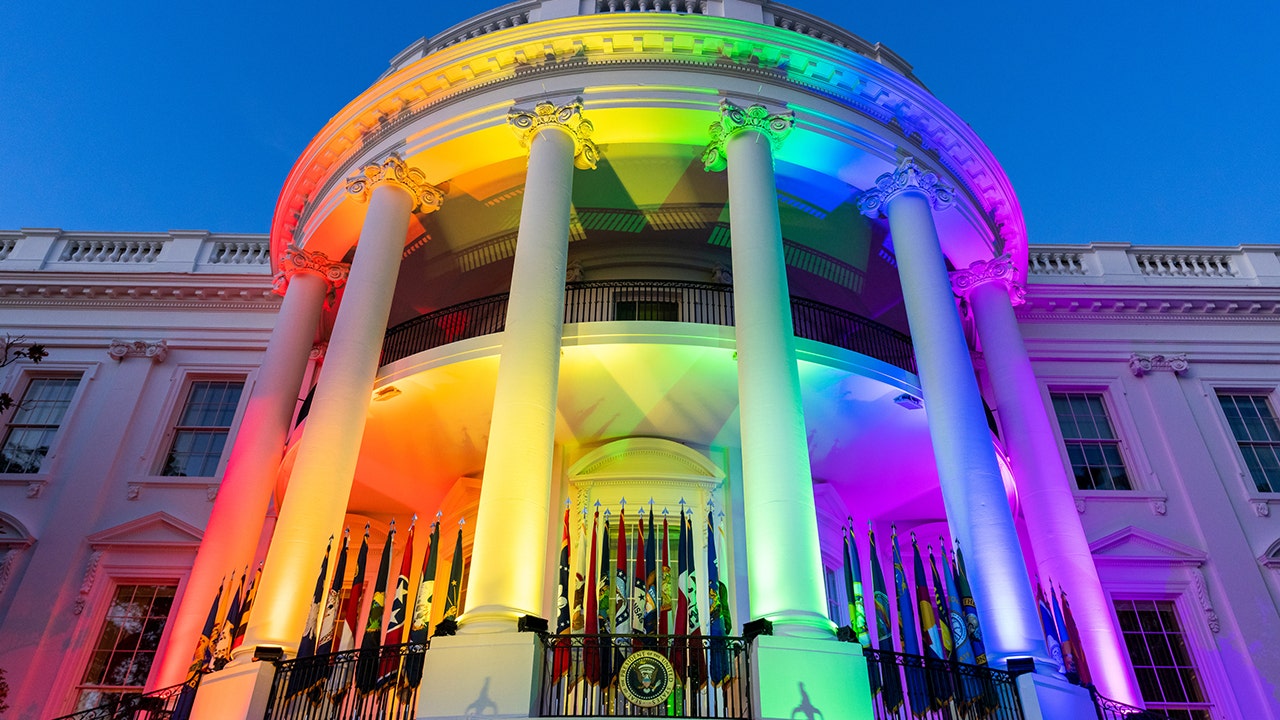 White House glows rainbow colors after Biden signs Respect For Marriage Act