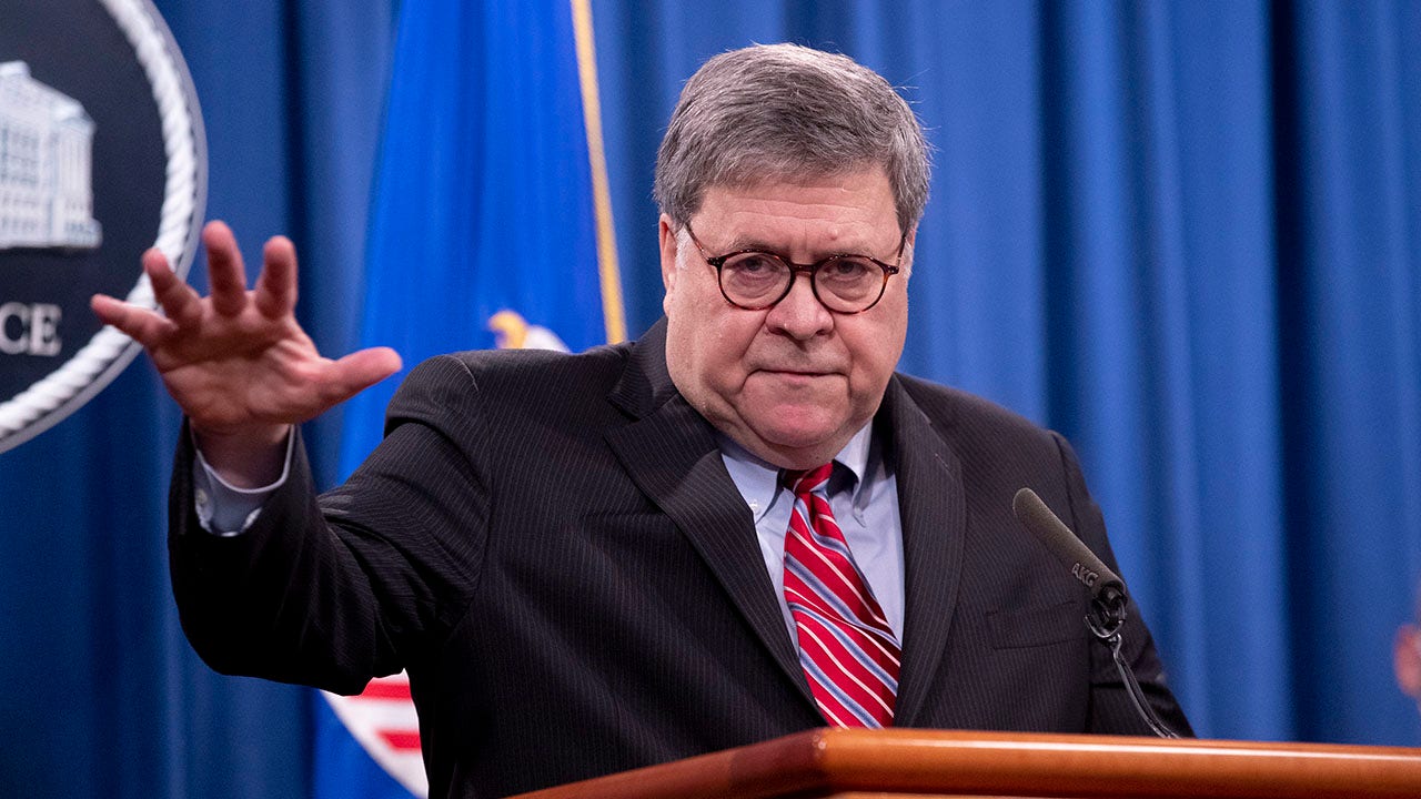 Government efforts against 'false speech' completely 'eviscerates the First Amendment,' Bill Barr says