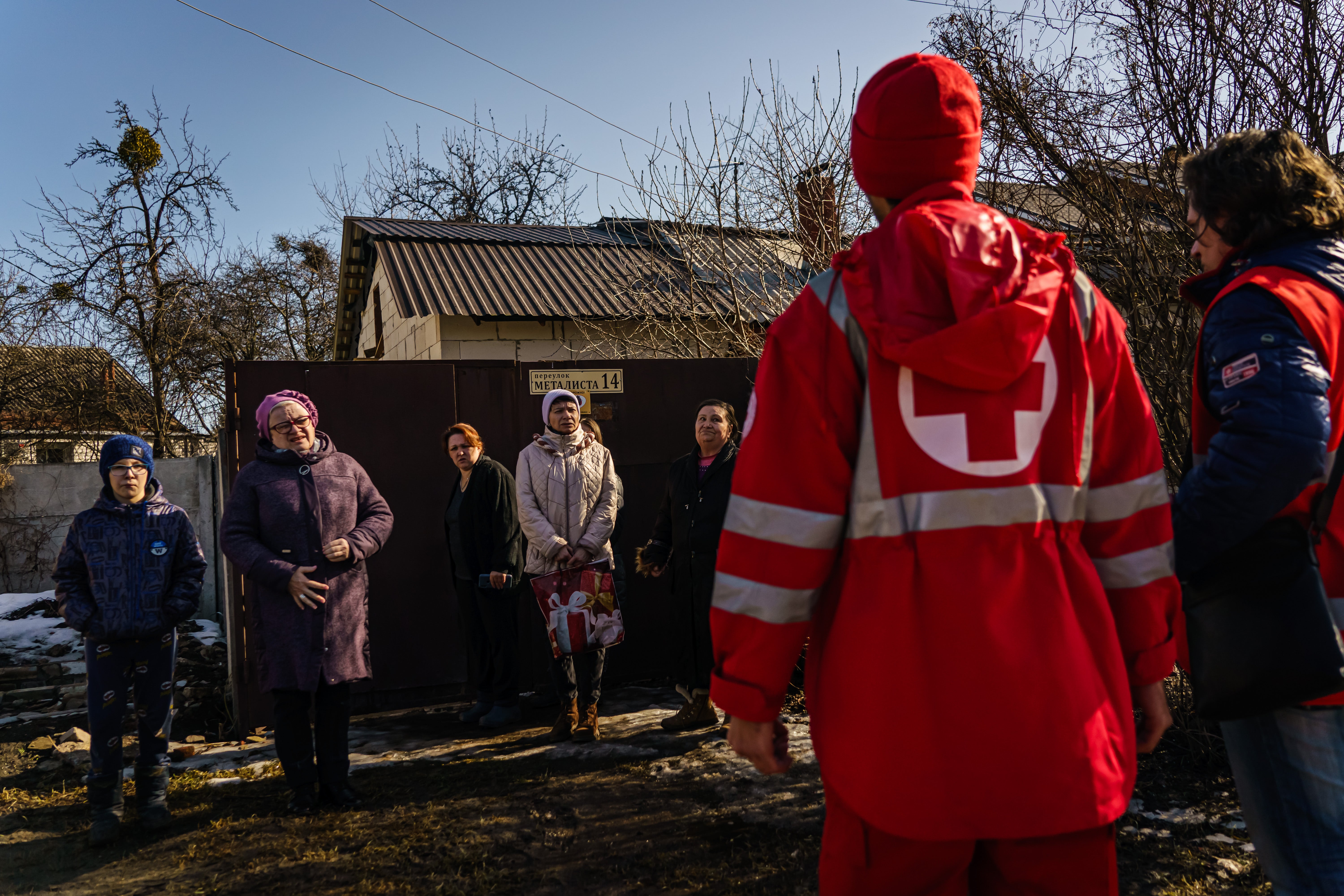 Red Cross facility hit by shelling in Donetsk as war rages