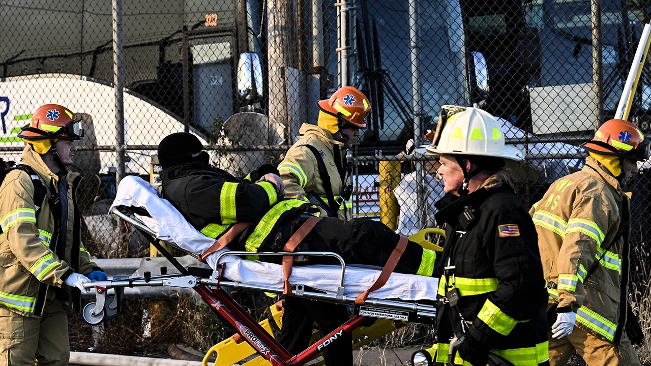 New York City fire at police evidence compound leaves 8 injured, including 6 first responders
