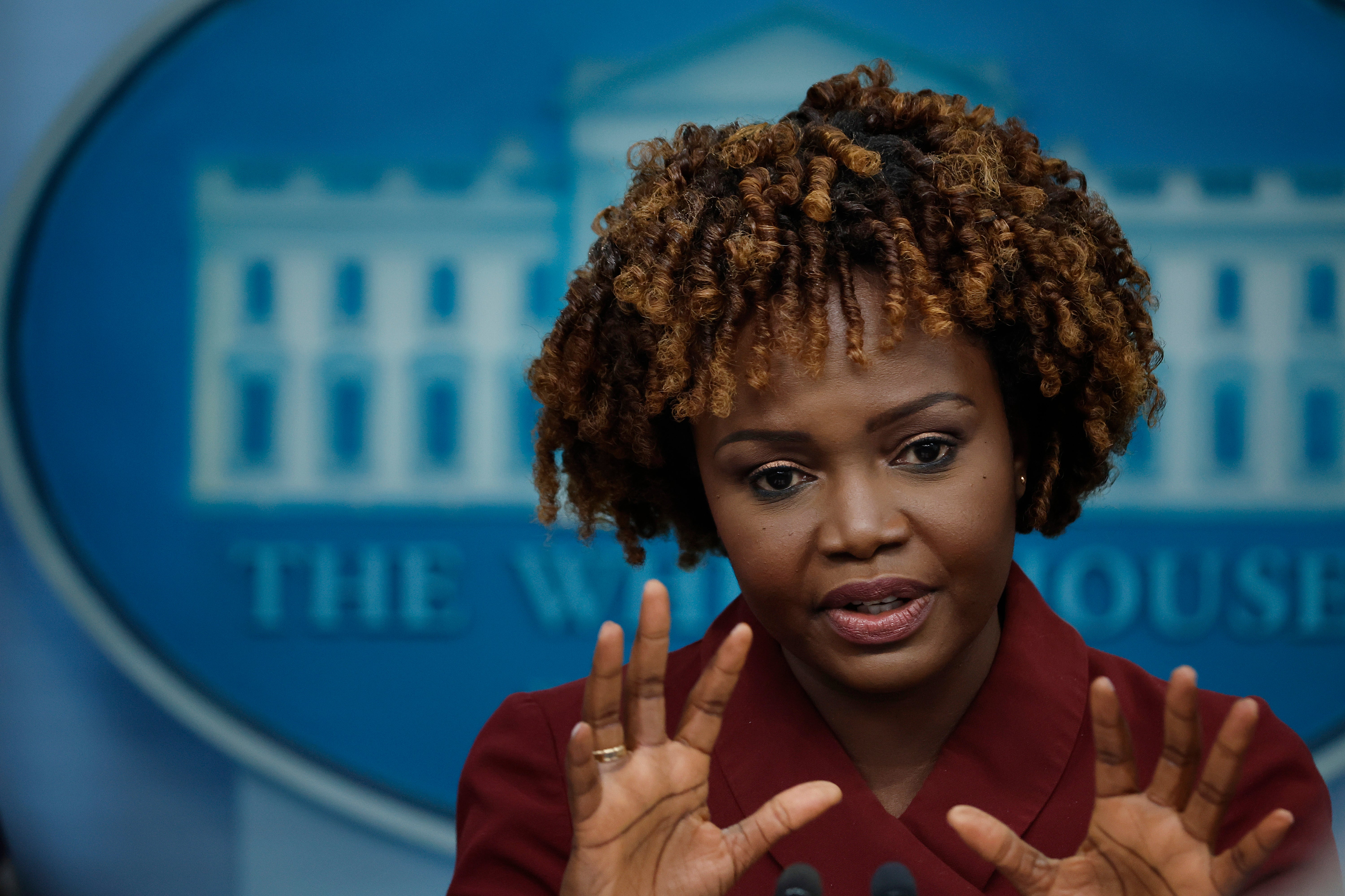 Karine Jean-Pierre ripped for claiming Biden has worked to secure the border: 'Most egregious lie I've heard'