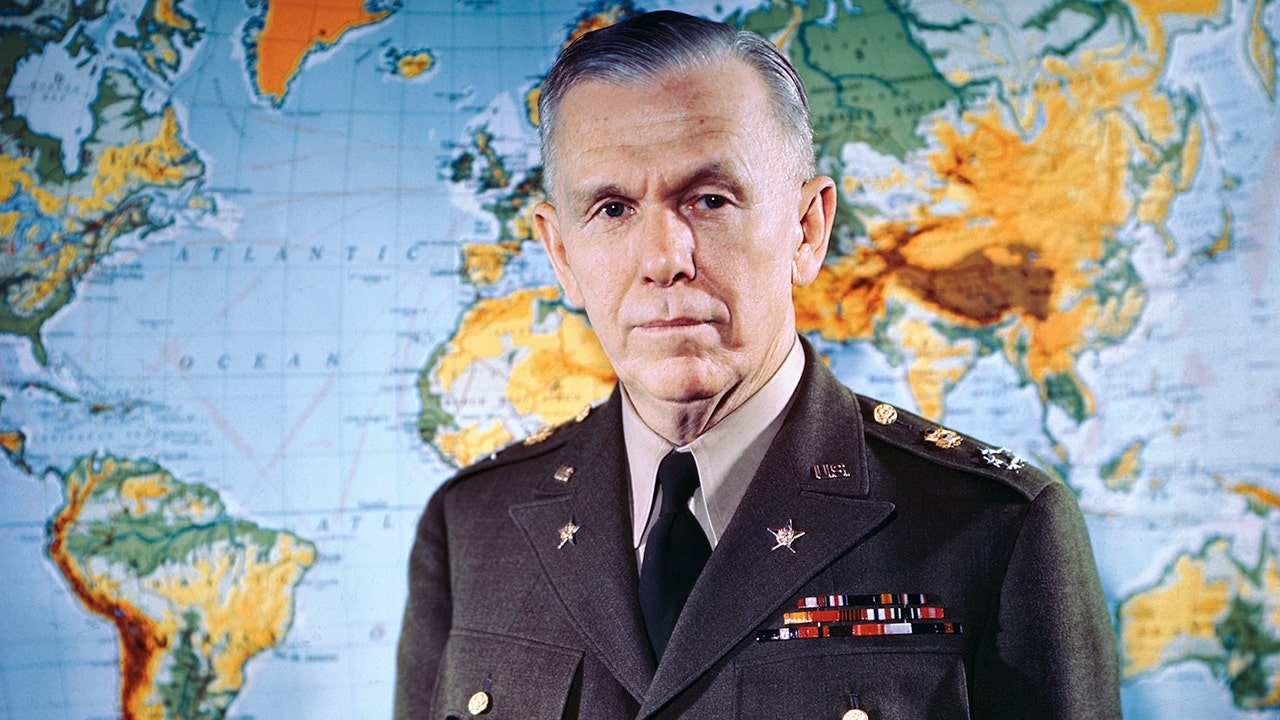 On this day in history, December 31, 1880, statesman George C. Marshall is born