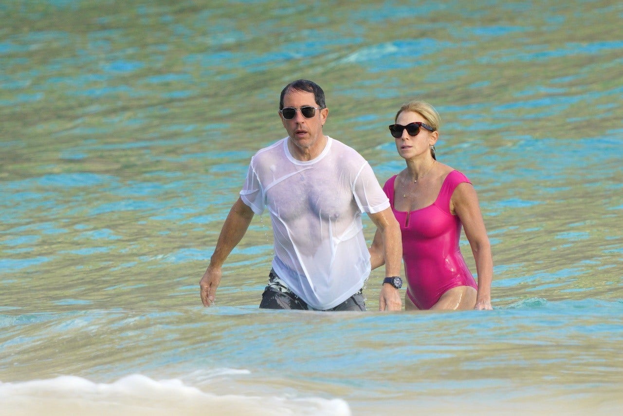 Jerry Seinfeld's beach body is no laughing matter while on vacation in St.  Barts
