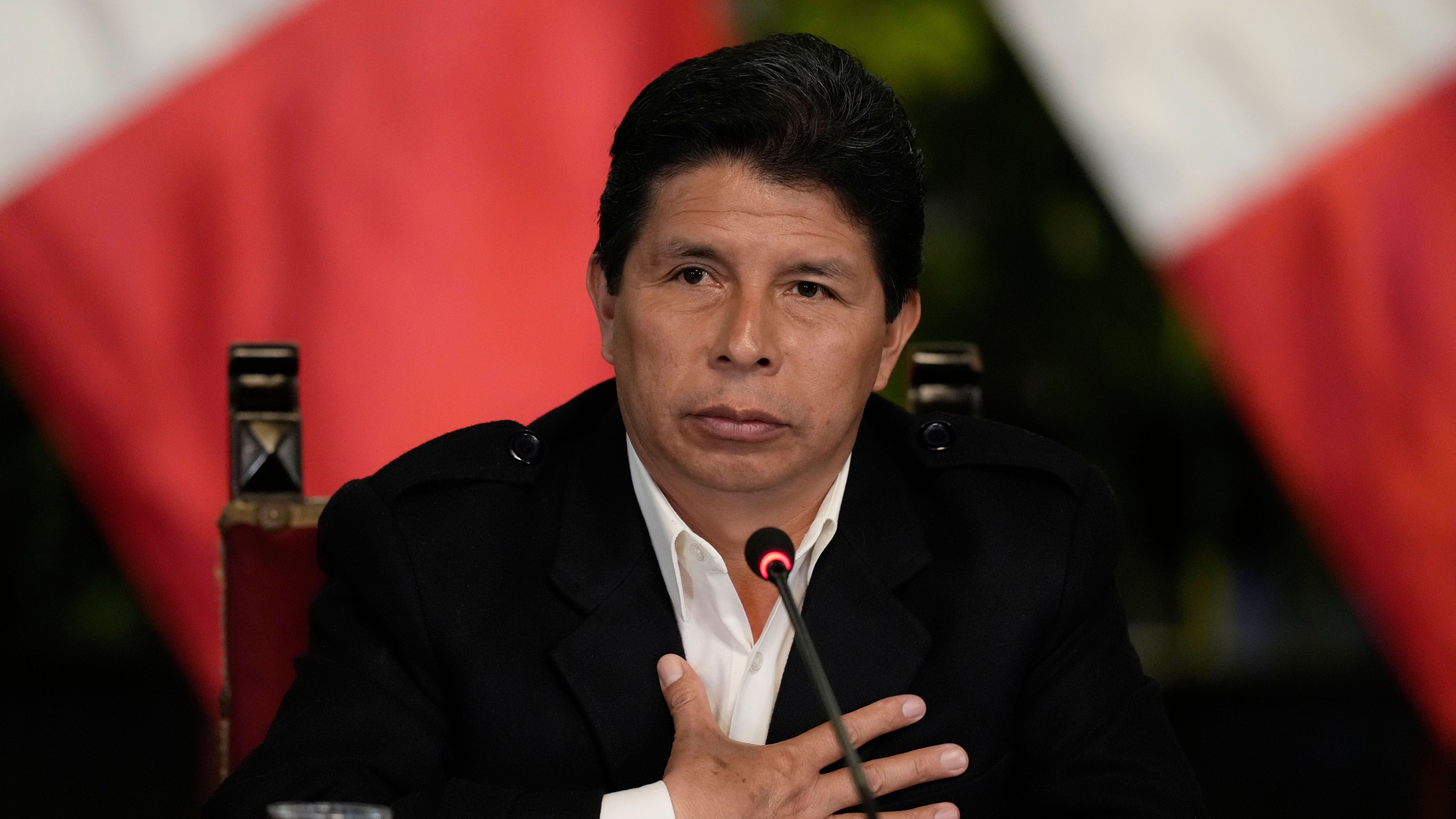 Peru’s president dissolves Congress ahead of 3rd removal try