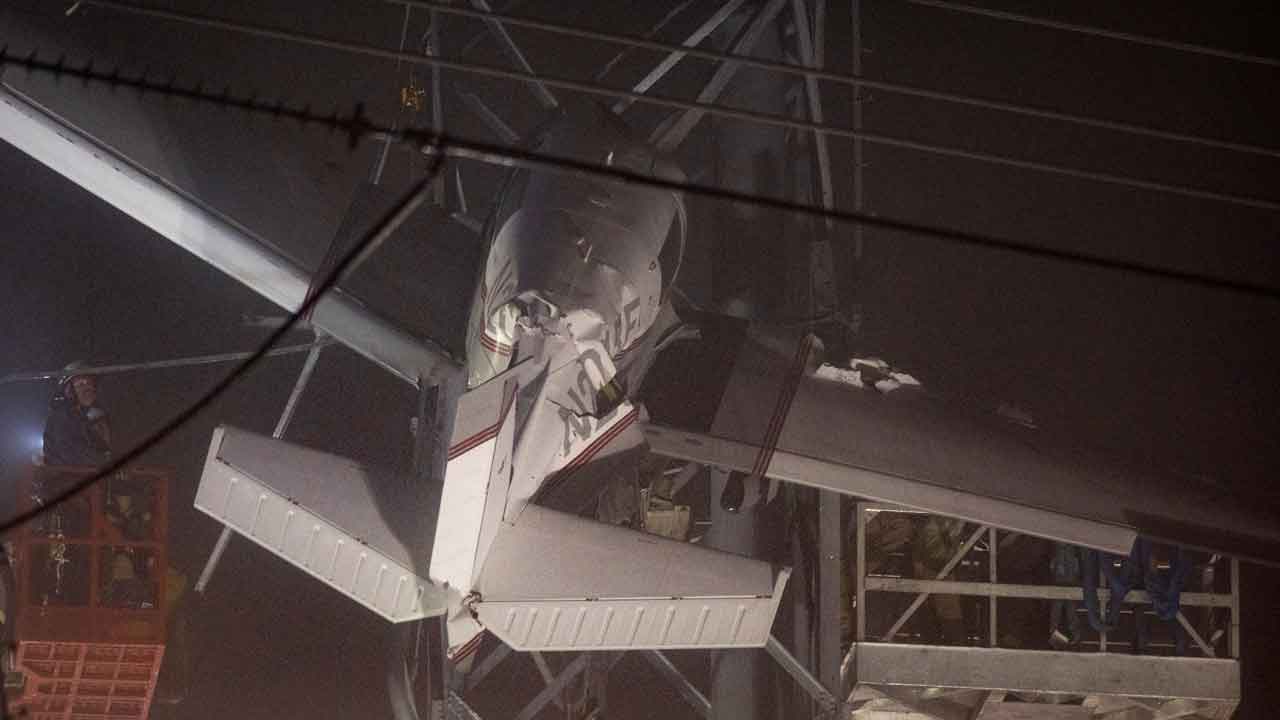 Small Plane That Crashed Into Maryland Transmission Tower Was Flying ...