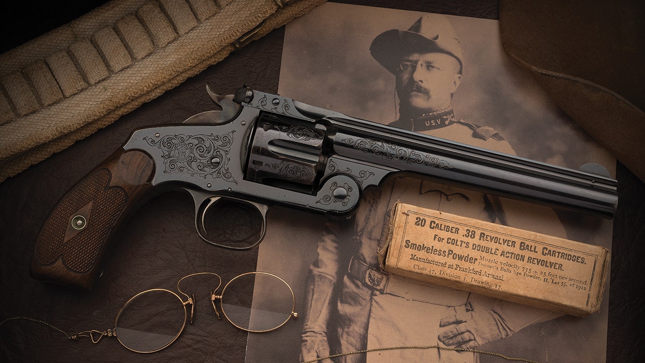 Theodore Roosevelt’s Smith & Wesson revolver fetches nearly $1 million at auction: 'Fantastic condition'