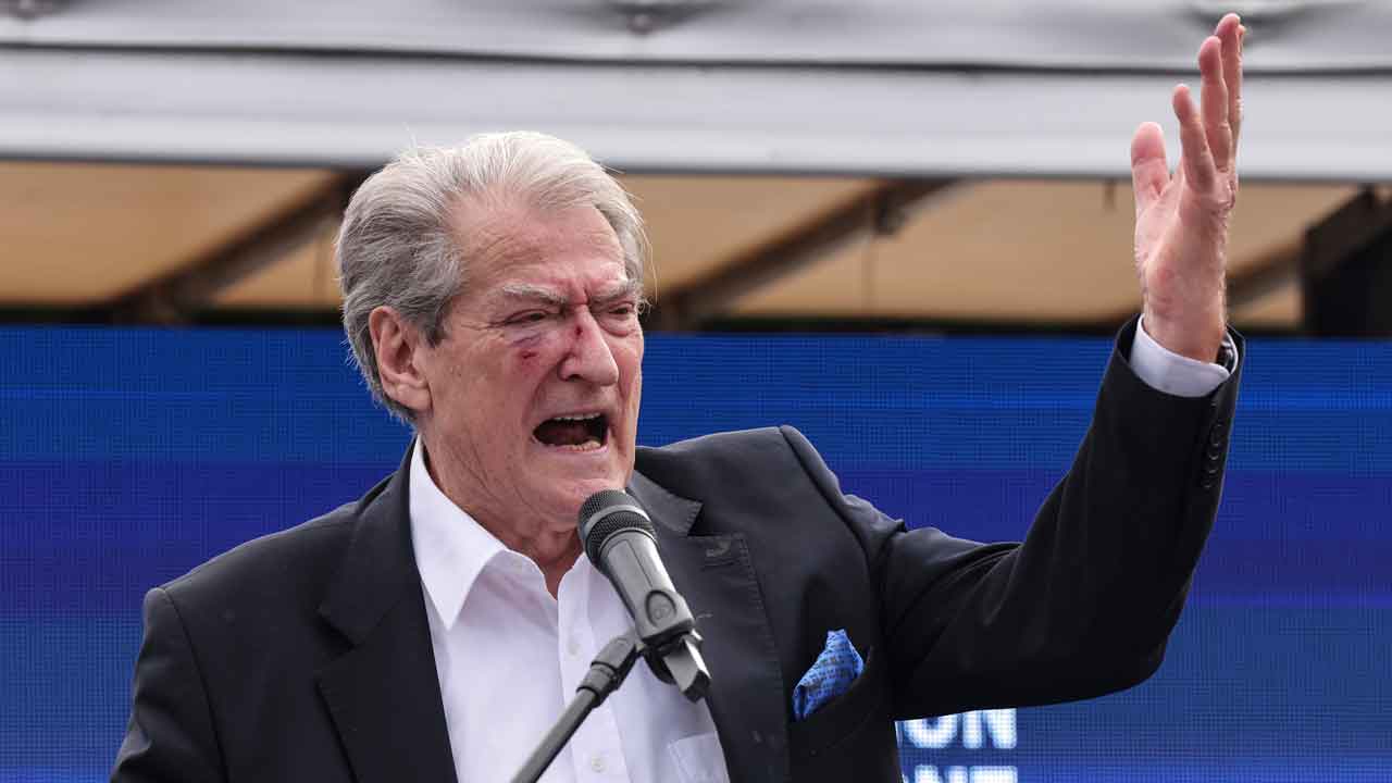 Albanian lawmakers look to strip embattled ex-PM Berisha of prosecutorial immunity