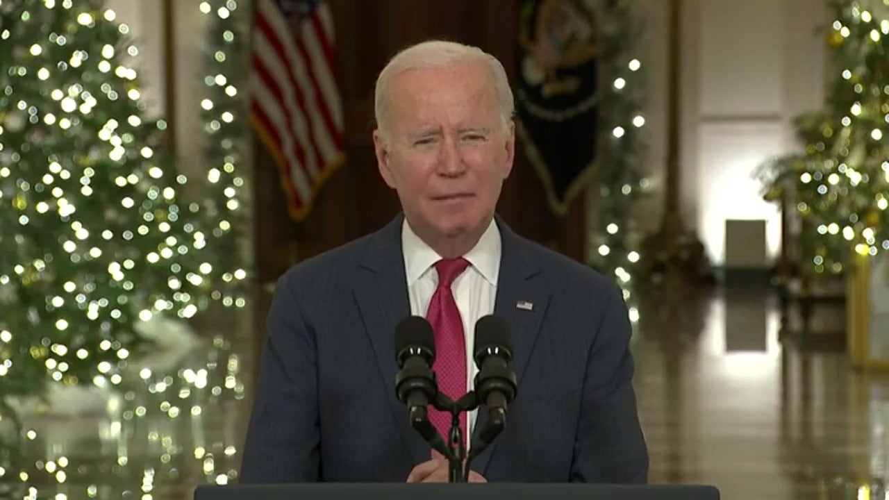 Biden slammed for Christmas 'unity' speech after year of political attacks: 'Spare us, you old grinch'
