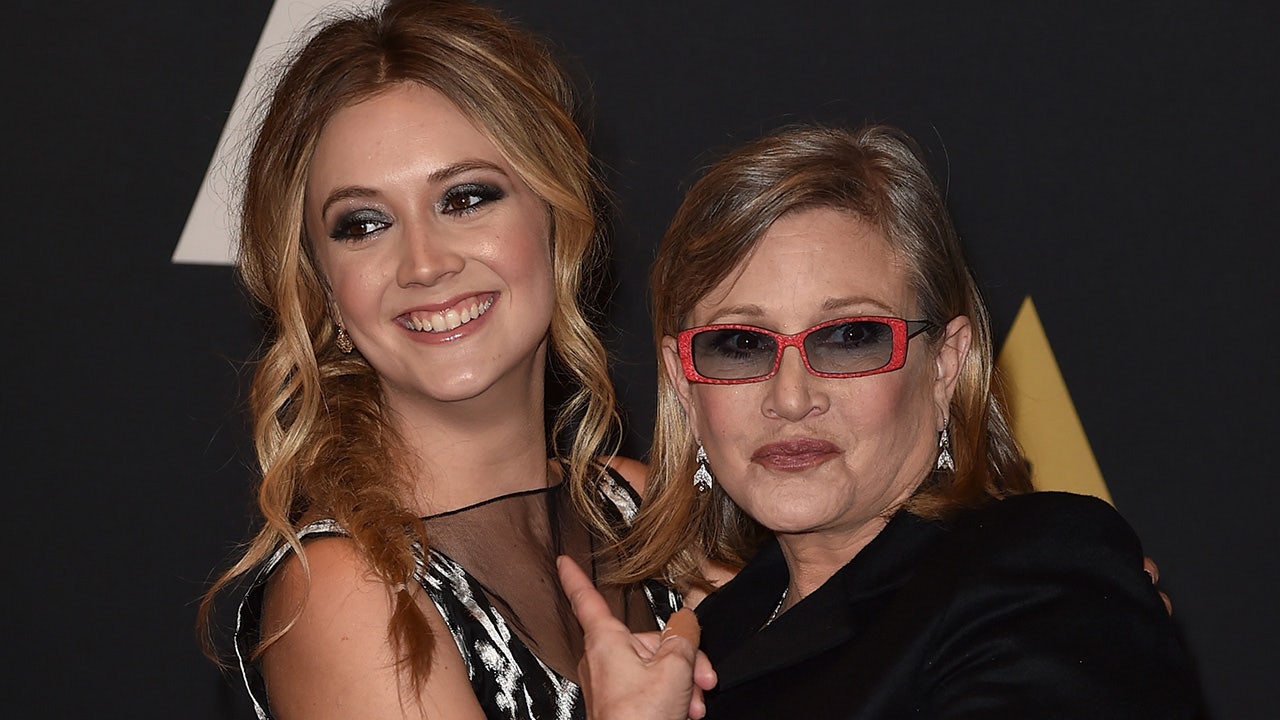 Billie Lourd honors Carrie Fisher, highlights 'reality of grief' 6 years after 'Star Wars' icon's death