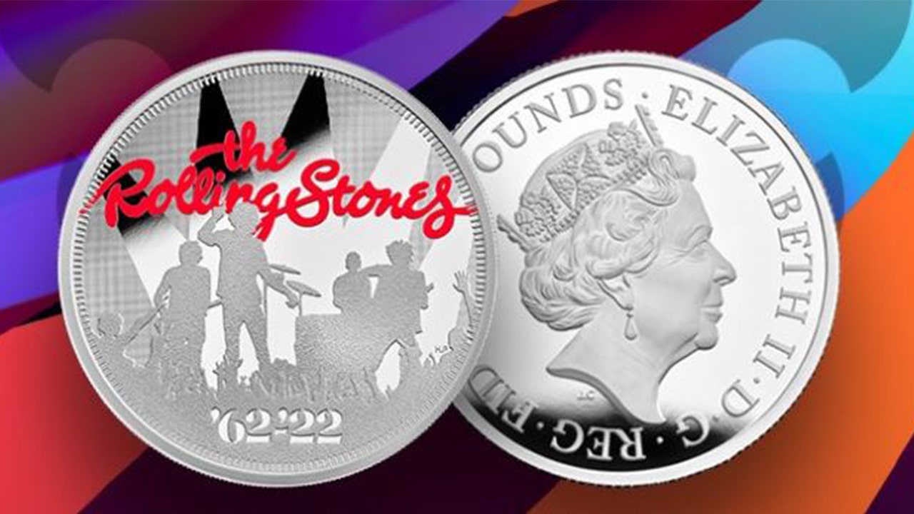 The Rolling Stones honored with UK collectible coin for 60th anniversary