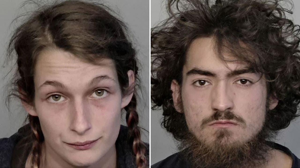 Florida parents arrested after police discover toddler living in car with cockroaches, reptiles, guns, drugs