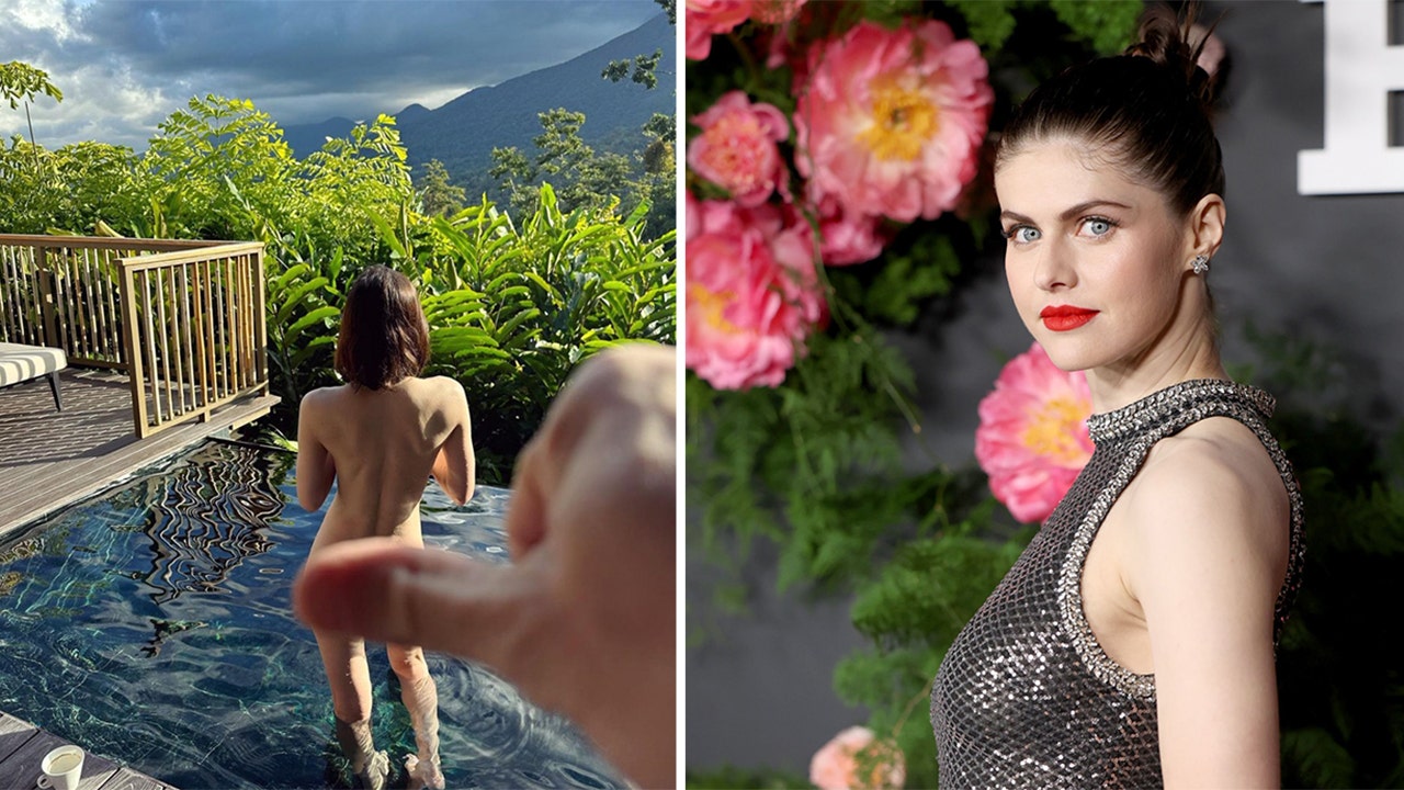 The White Lotus star Alexandra Daddario bares all in sizzling snap Take a vacation from your problems Fox News