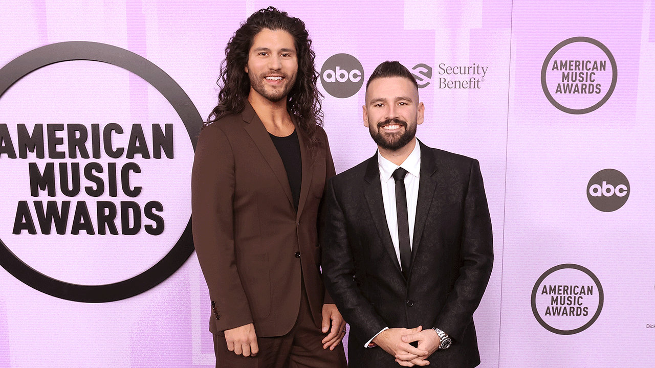 Dan+Shay at the American Music Awards